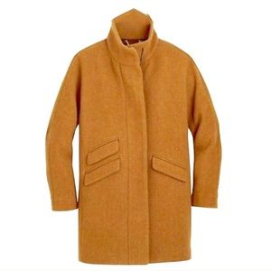 NWT J. Crew Cocoon Coat Acorn 14